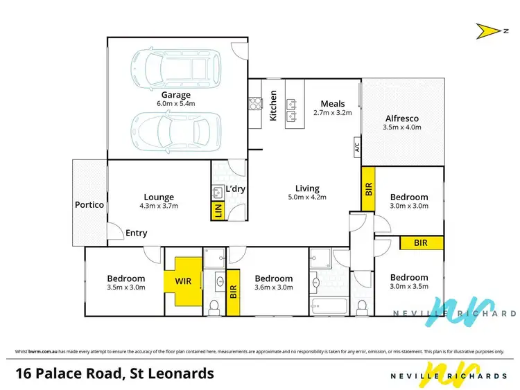 Floorplan of Homely house listing, 16 Palace Road, St Leonards VIC 3223