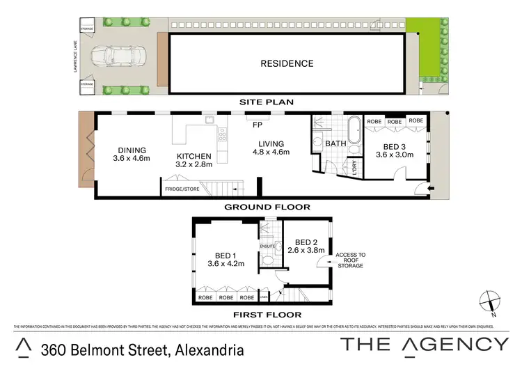Floorplan of Homely house listing, 360 Belmont Street, Alexandria NSW 2015
