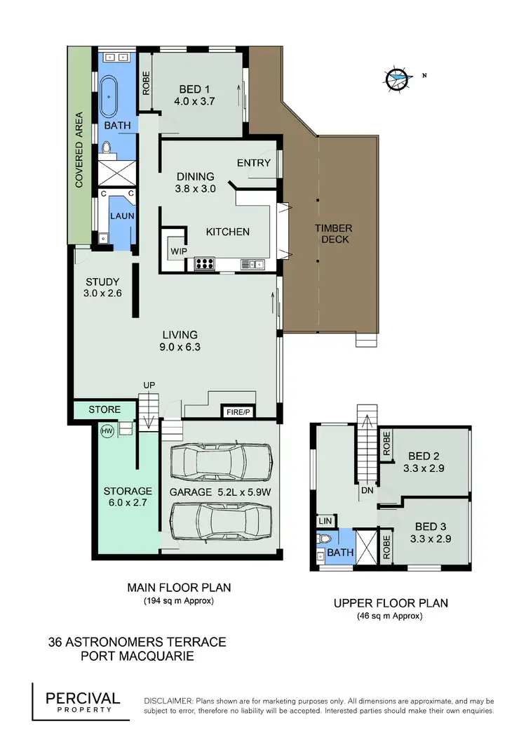 Floorplan of Homely house listing, 36 Astronomers Terrace, Port Macquarie NSW 2444