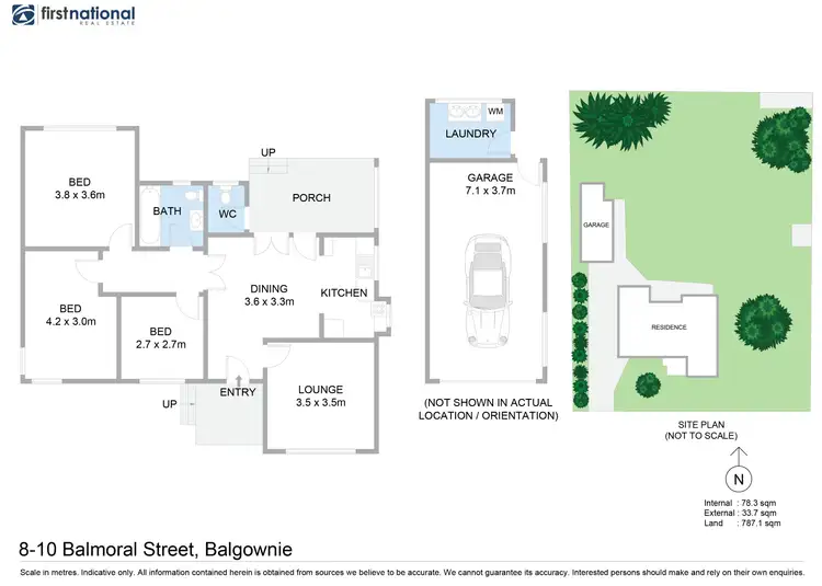 Floorplan of Homely house listing, 8-10 Balmoral Street, Balgownie NSW 2519
