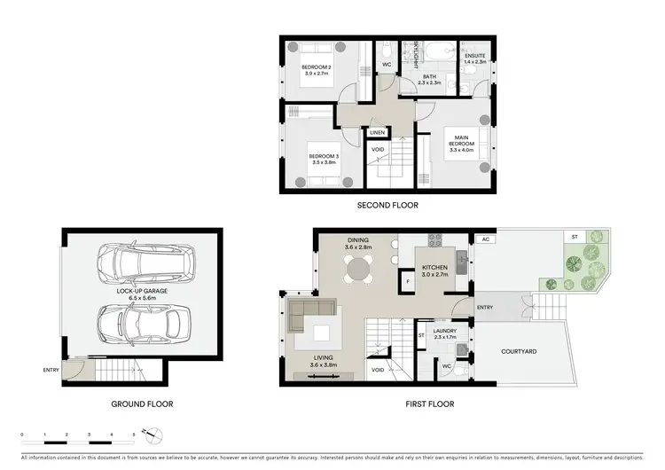 Floorplan of Homely townhouse listing, 5/85 Croydon Street, Lakemba NSW 2195