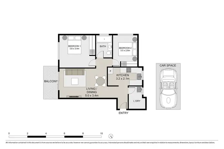Floorplan of Homely apartment listing, 5/6 Goulding Road, Ryde NSW 2112