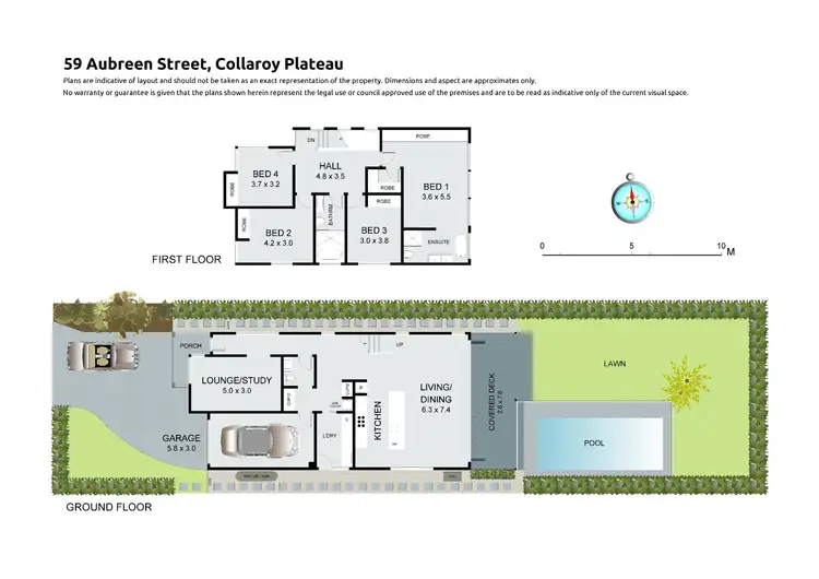 Floorplan of Homely house listing, 59 Aubreen Street, Collaroy Plateau NSW 2097