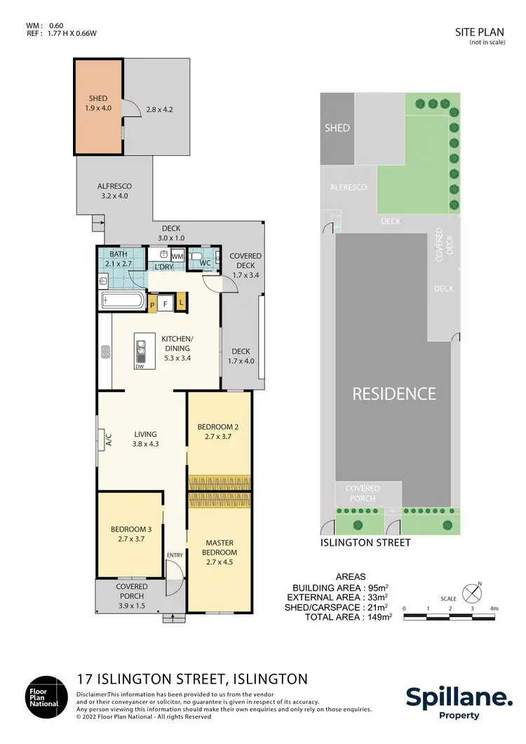 Floorplan of Homely house listing, 17 Islington Street, Islington NSW 2296