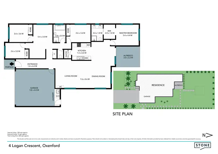 Floorplan of Homely house listing, 4 Logan Crescent, Oxenford QLD 4210