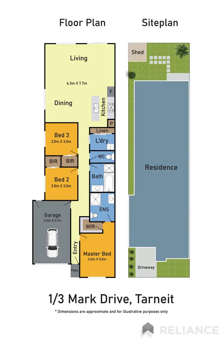 Floorplan of Homely house listing, 3a Mark Drive, Tarneit VIC 3029