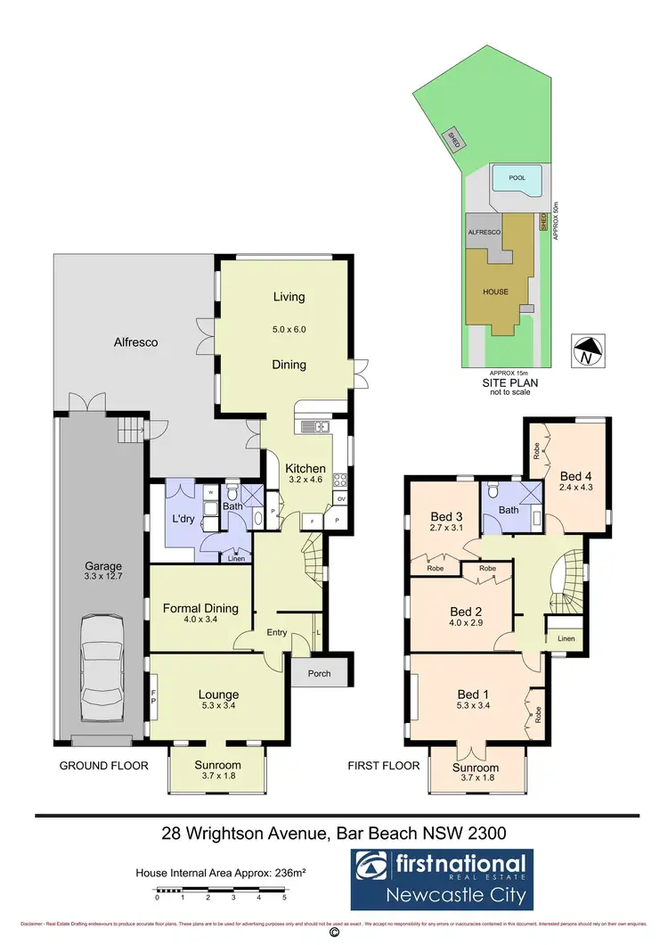 Floorplan of Homely house listing, 28 Wrightson Avenue, Bar Beach NSW 2300