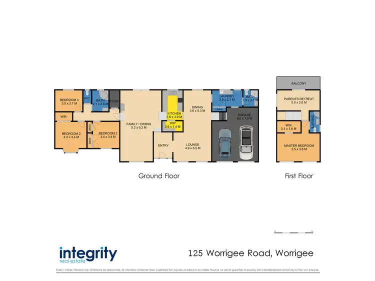 Floorplan of Homely rural property listing, 125 Worrigee Road, Worrigee NSW 2540