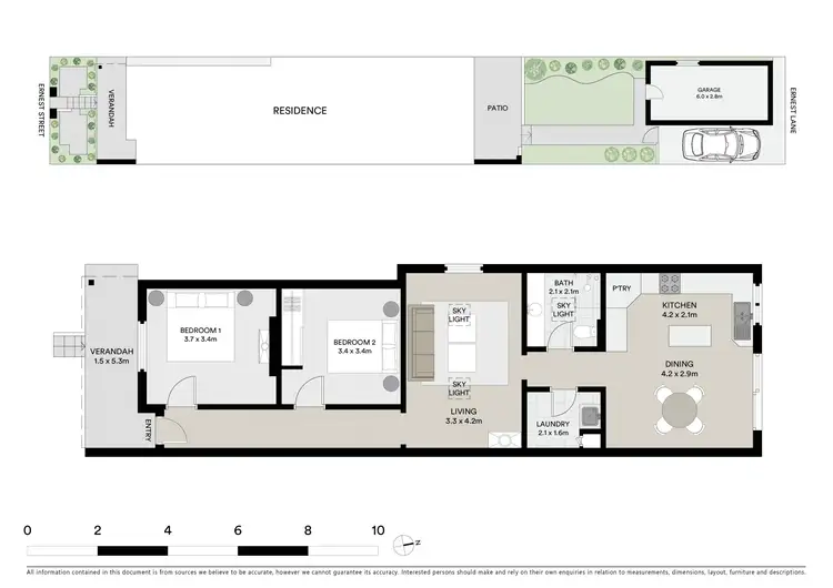 Floorplan of Homely house listing, 112A Ernest Street, Crows Nest NSW 2065