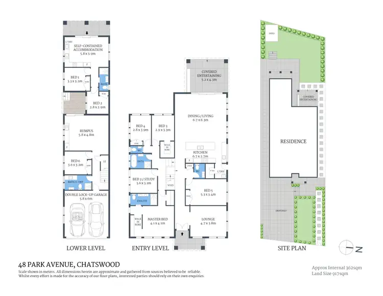 Floorplan of Homely house listing, 48 Park Avenue, Chatswood NSW 2067