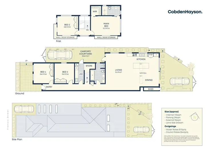 Floorplan of Homely house listing, 143 Francis Street, Lilyfield NSW 2040