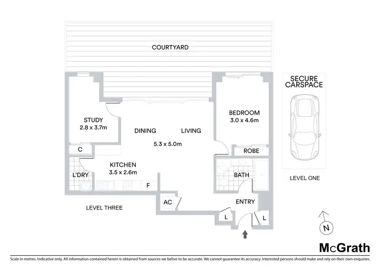 Floorplan of Homely apartment listing, 174/19 Leonard Street, Waitara NSW 2077