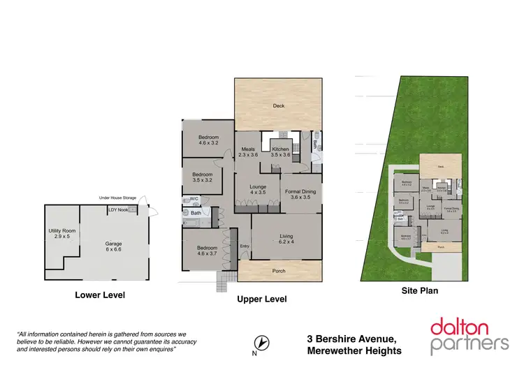 Floorplan of Homely house listing, 3 Bershire Avenue, Merewether Heights NSW 2291