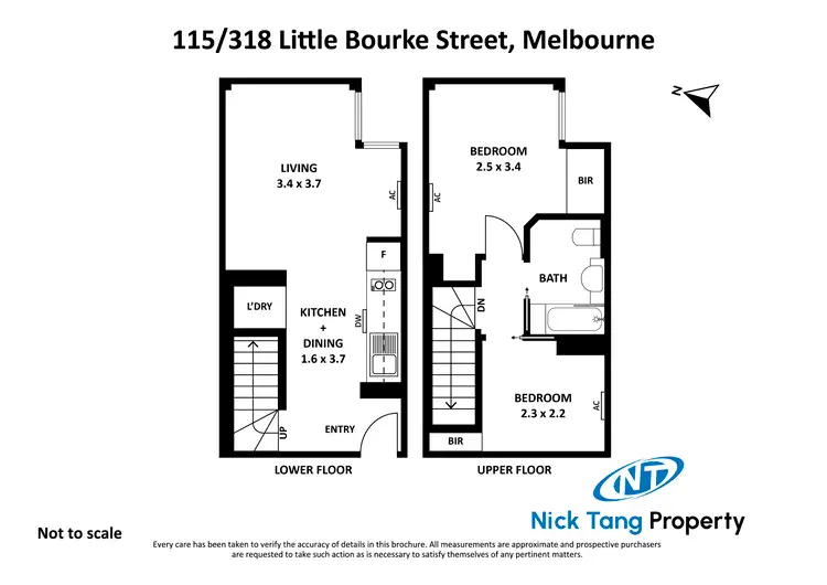 Floorplan of Homely apartment listing, 115/318 Little Bourke Street, Melbourne VIC 3000