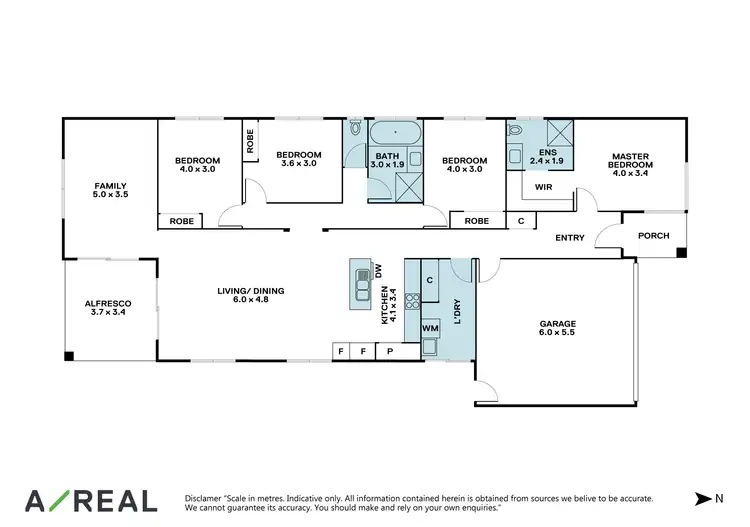 Floorplan of Homely house listing, 11 Wicker Street, Werribee VIC 3030