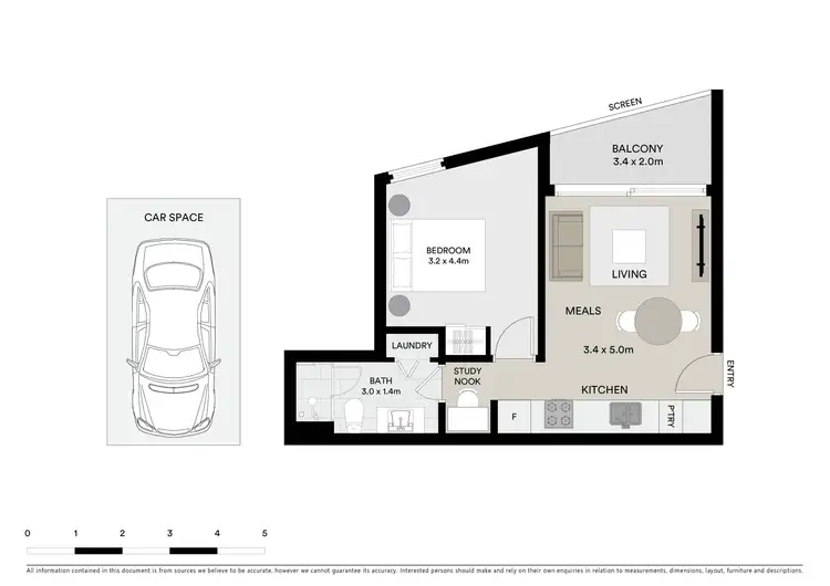 Floorplan of Homely unit listing, 104/9 Shuter Street, Moonee Ponds VIC 3039