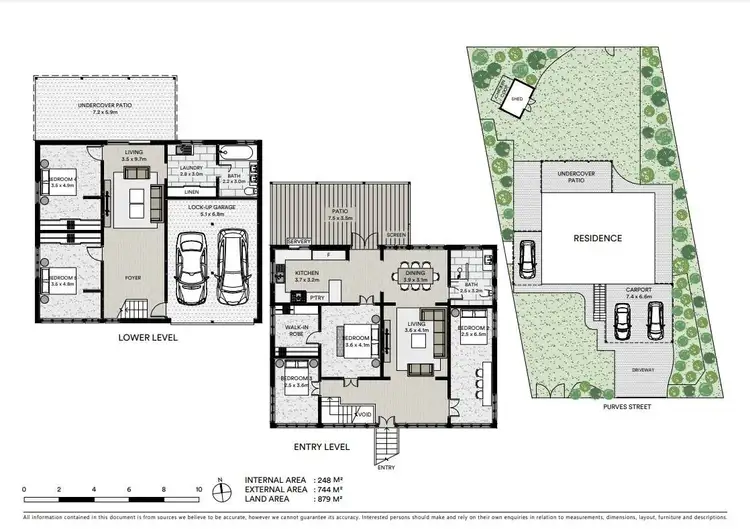 Floorplan of Homely house listing, 53 Purves Street, Mysterton QLD 4812