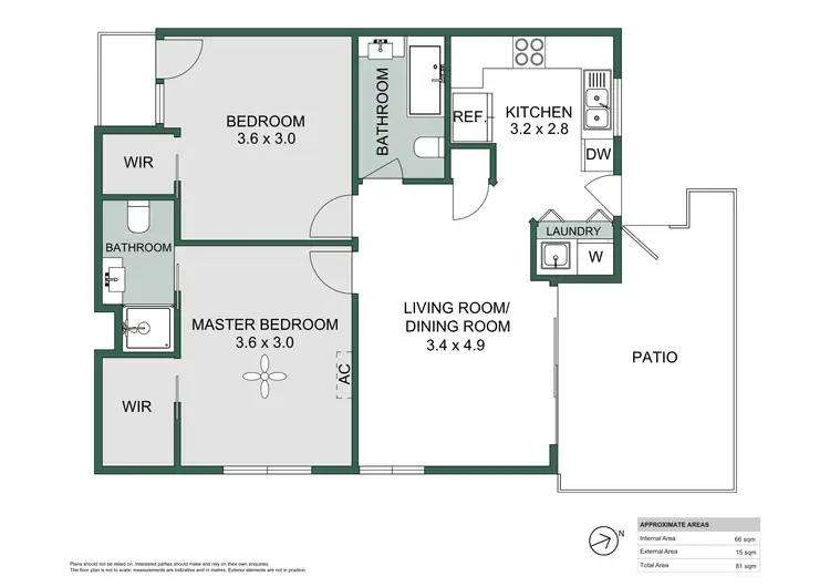 Floorplan of Homely unit listing, 8/5 Robinson Road, Nundah QLD 4012
