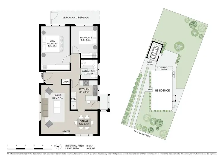 Floorplan of Homely house listing, 36 Peacock Avenue, Norlane VIC 3214