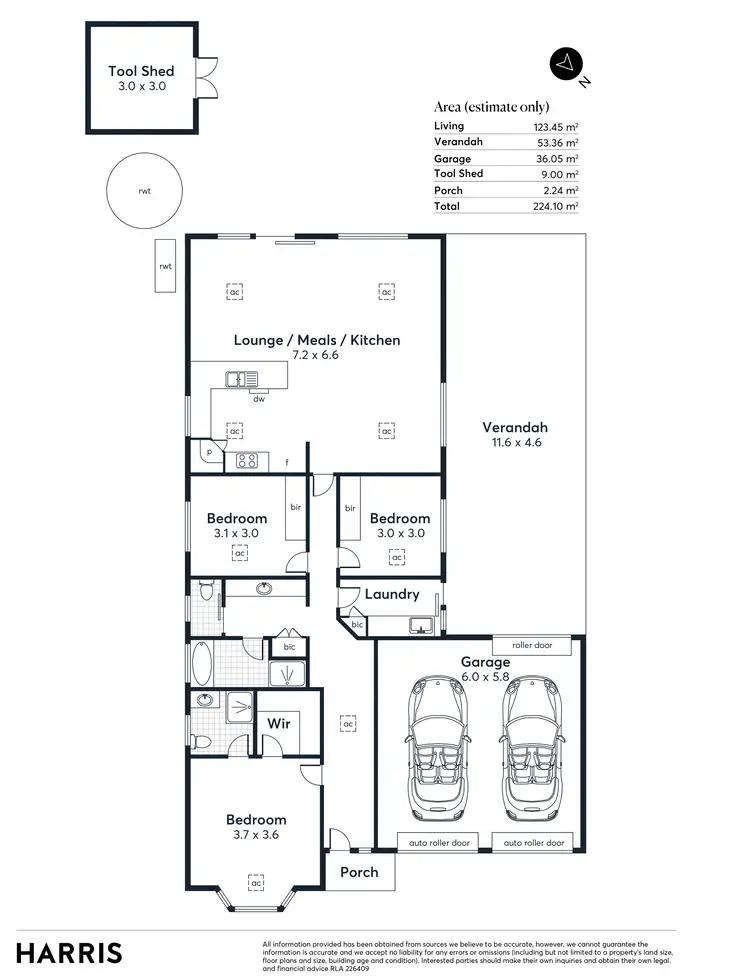 Floorplan of Homely house listing, 31 Haeusler Drive, Nairne SA 5252