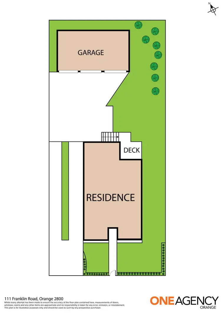 Floorplan of Homely house listing, 111 Franklin Road, Orange NSW 2800