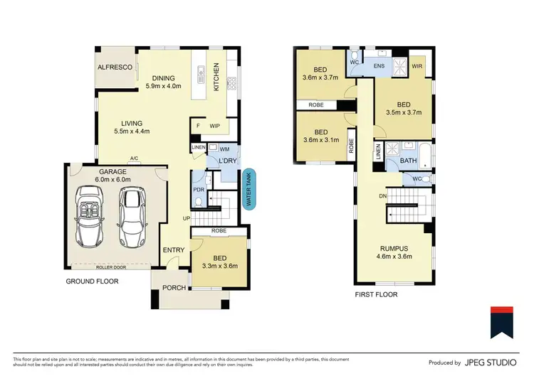 Floorplan of Homely house listing, 8 Persano Way, Taylors Lakes VIC 3038