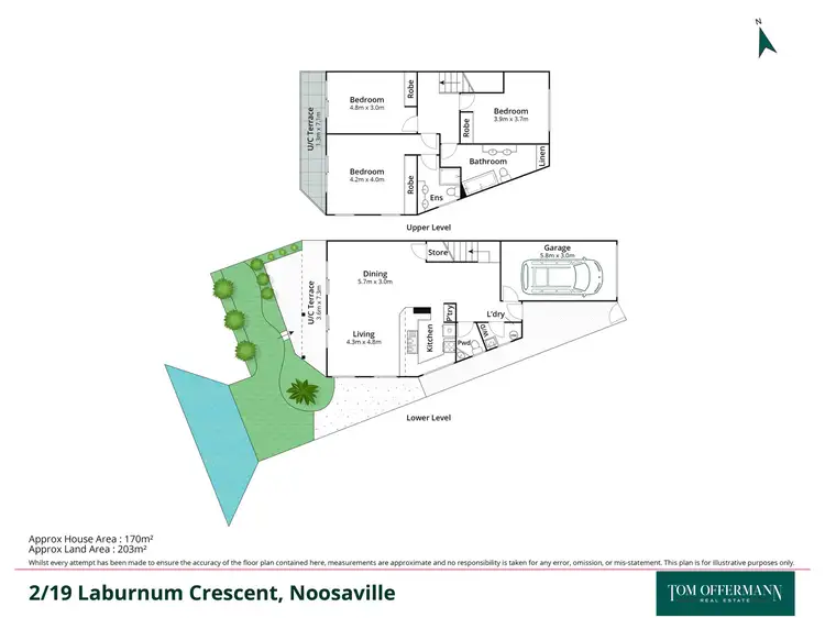 Floorplan of Homely unit listing, 2/19 Laburnum Crescent, Noosaville QLD 4566
