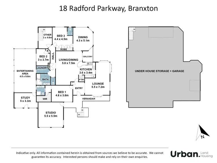 Floorplan of Homely house listing, 18 Radford Parkway, Branxton NSW 2335