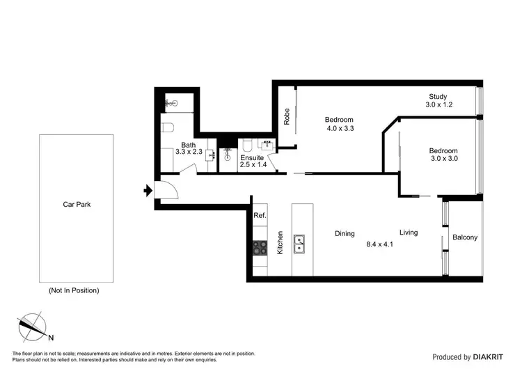 Floorplan of Homely apartment listing, 1105/151 City Road, Southbank VIC 3006