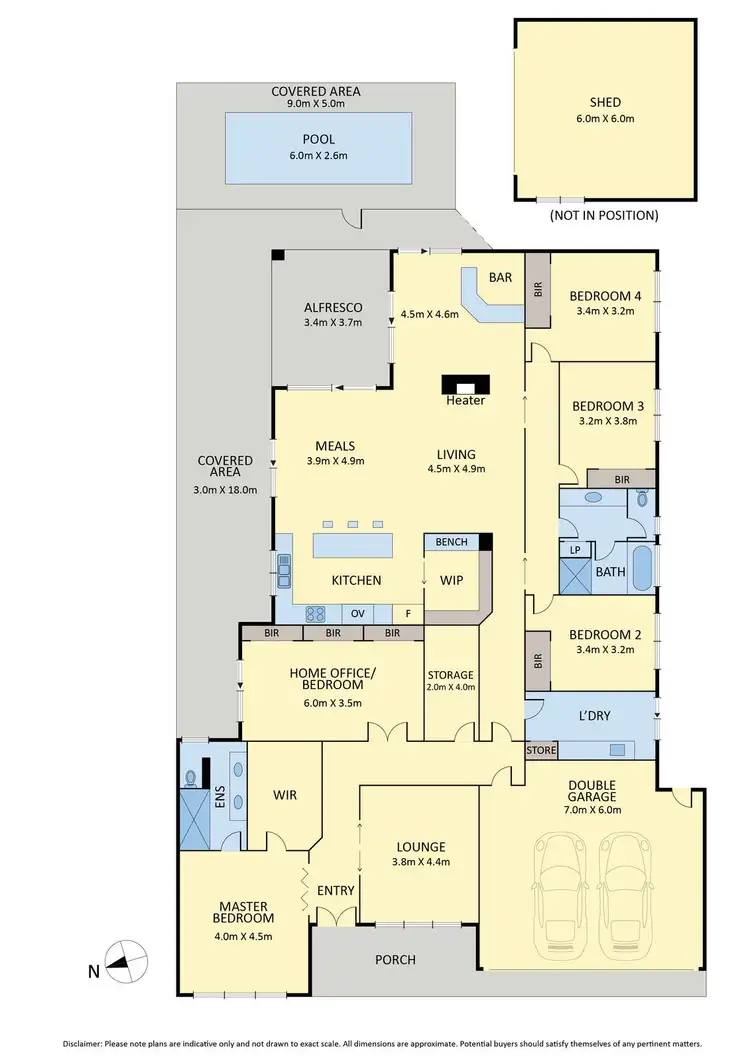 Floorplan of Homely house listing, 13-15 Francis Crescent, Gisborne VIC 3437