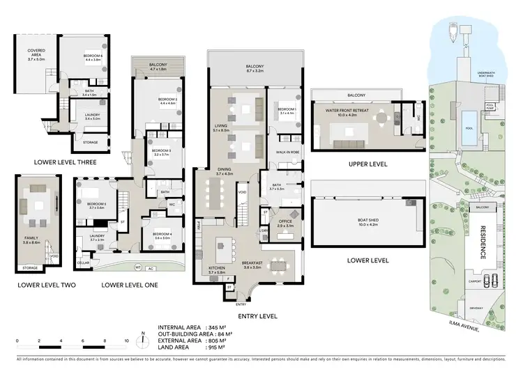 Floorplan of Homely house listing, 5 Ilma Avenue, Kangaroo Point NSW 2224