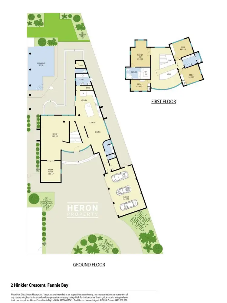 Floorplan of Homely house listing, 2 Hinkler Crescent, Fannie Bay NT 820