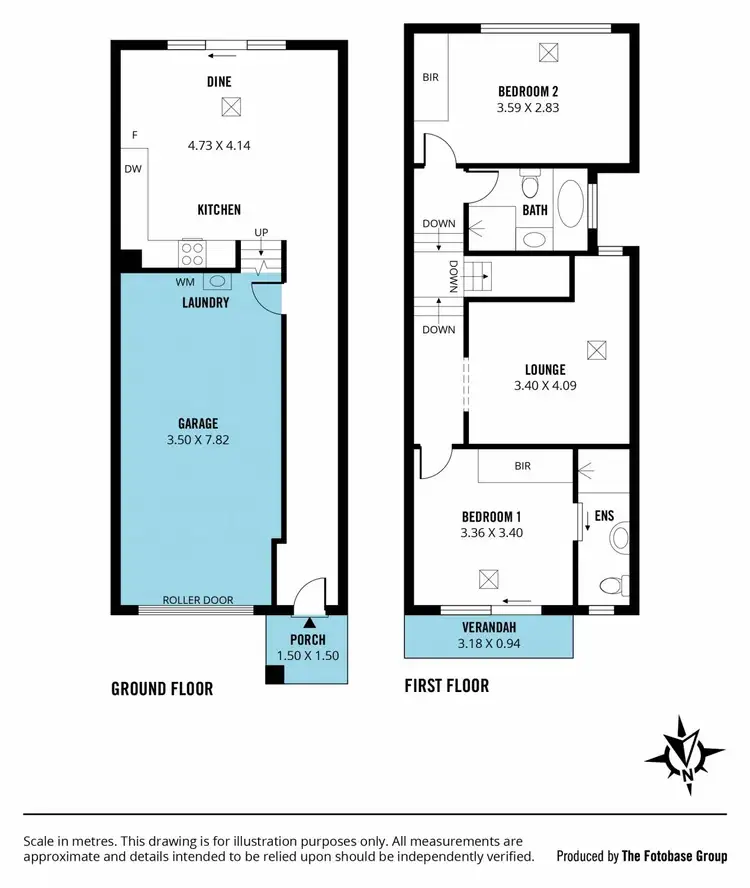 Floorplan of Homely townhouse listing, 24 Adamson Street, Blakeview SA 5114