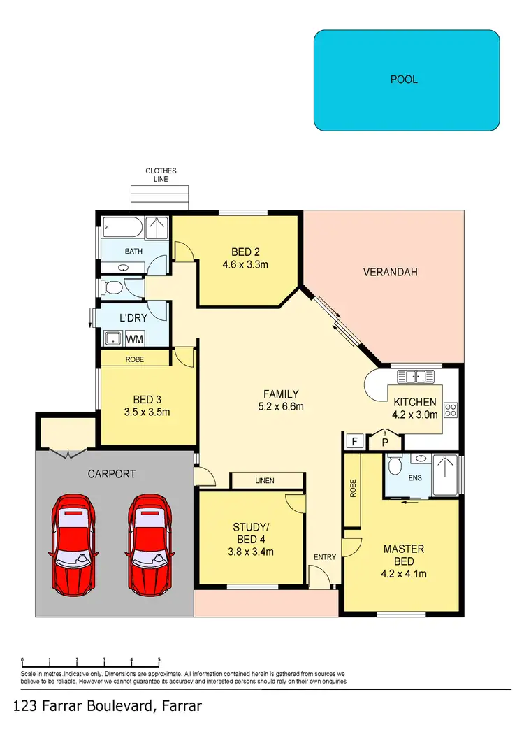 Floorplan of Homely house listing, 123 Farrar Boulevard, Farrar NT 830