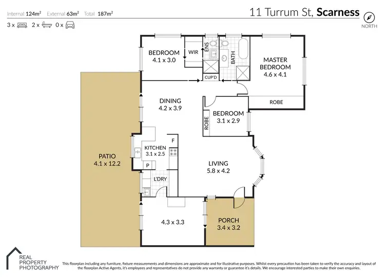 Floorplan of Homely house listing, 11 Turrum Street, Scarness QLD 4655