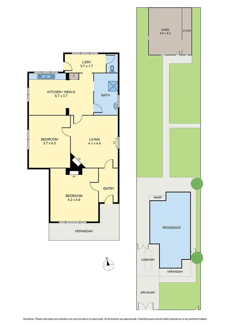 Floorplan of Homely house listing, 98 Glass Street, Essendon VIC 3040