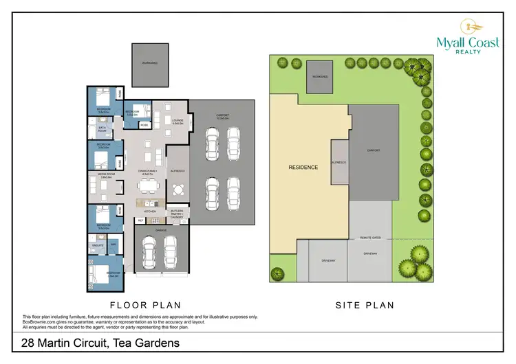 Floorplan of Homely house listing, 28 Martin Circuit, Tea Gardens NSW 2324