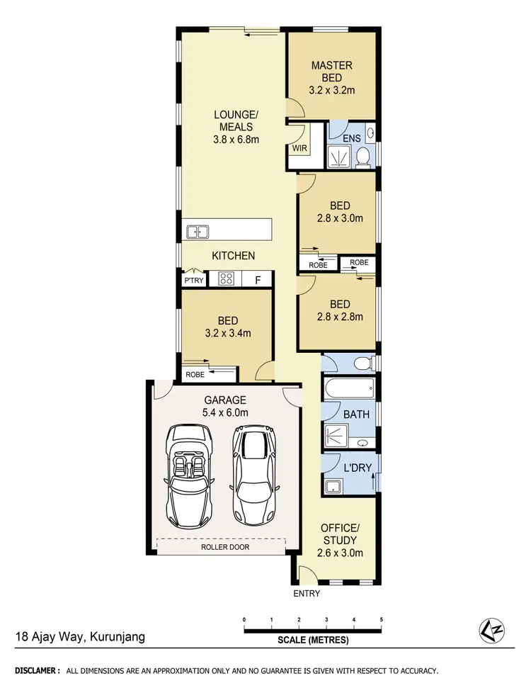 Floorplan of Homely house listing, 18 Ajay Way, Kurunjang VIC 3337