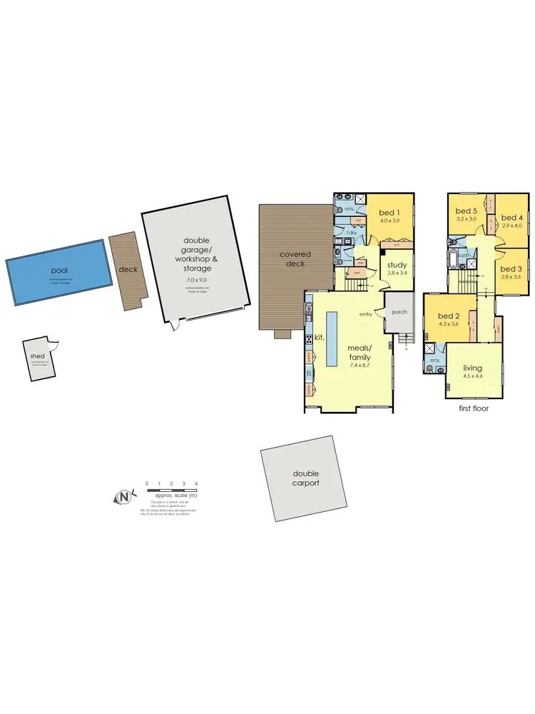Floorplan of Homely house listing, 32 Old Warrandyte Road, Ringwood North VIC 3134