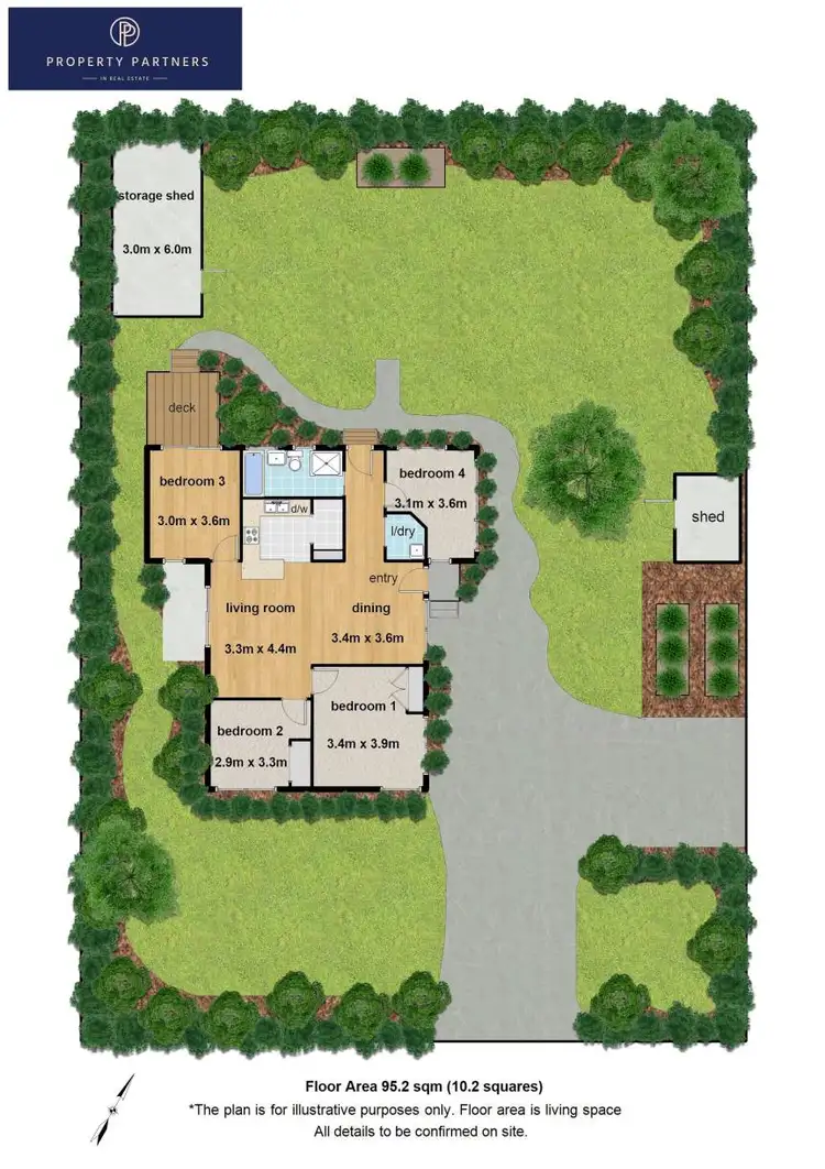 Floorplan of Homely house listing, 35 Moore Crescent, Millgrove VIC 3799