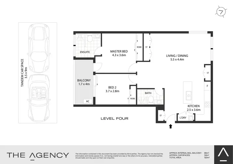 Floorplan of Homely apartment listing, 403/459-463 Liverpool Road, Strathfield NSW 2135