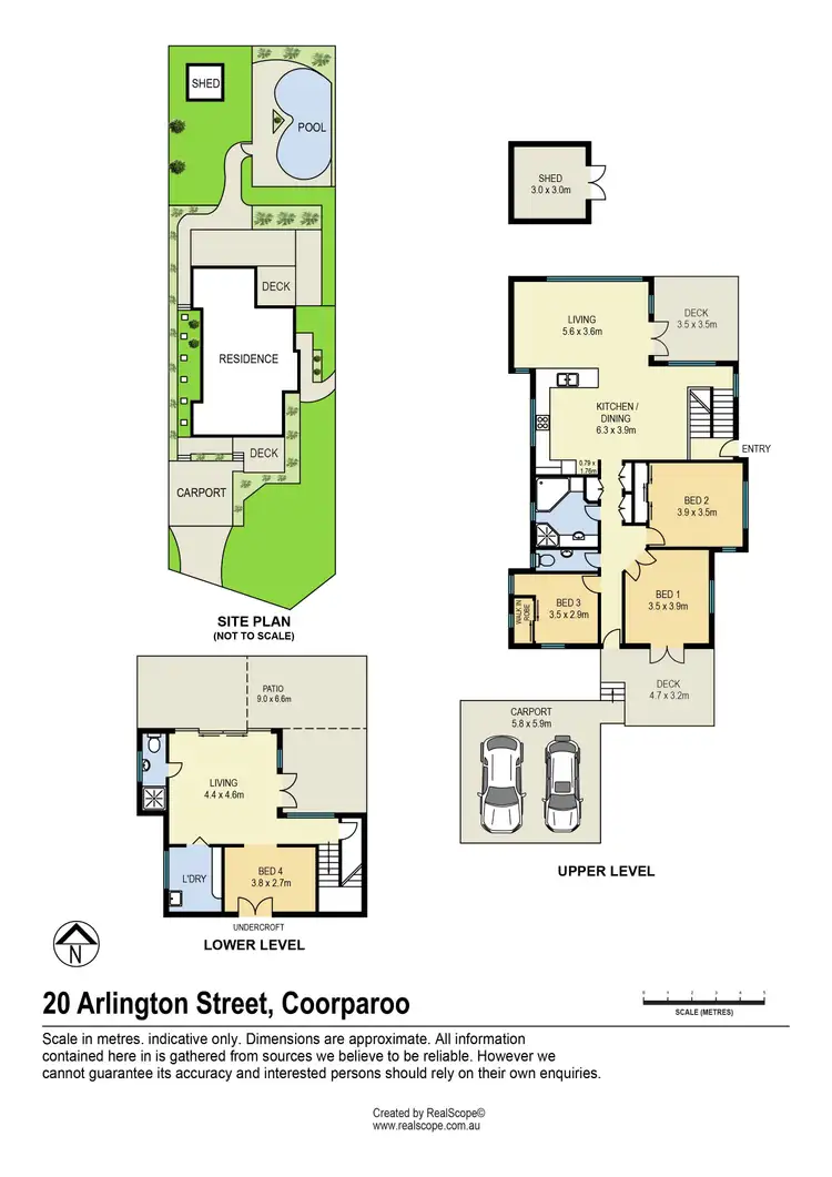 Floorplan of Homely house listing, 20 Arlington Street, Coorparoo QLD 4151