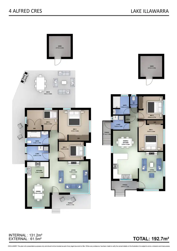 Floorplan of Homely house listing, 4 Alfred Crescent, Lake Illawarra NSW 2528