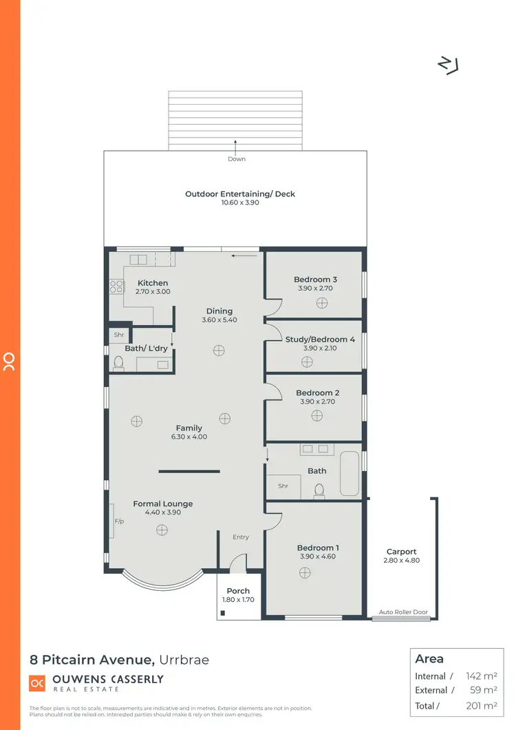 Floorplan of Homely house listing, 8 Pitcairn Avenue, Urrbrae SA 5064