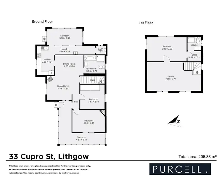 Floorplan of Homely house listing, 33 Cupro Street, Lithgow NSW 2790