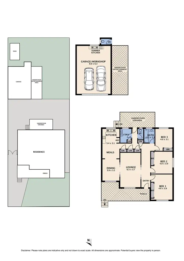 Floorplan of Homely house listing, 19 Greig Street, Reservoir VIC 3073