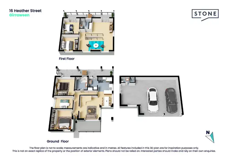 Floorplan of Homely house listing, 16 Heather Street, Girraween NSW 2145