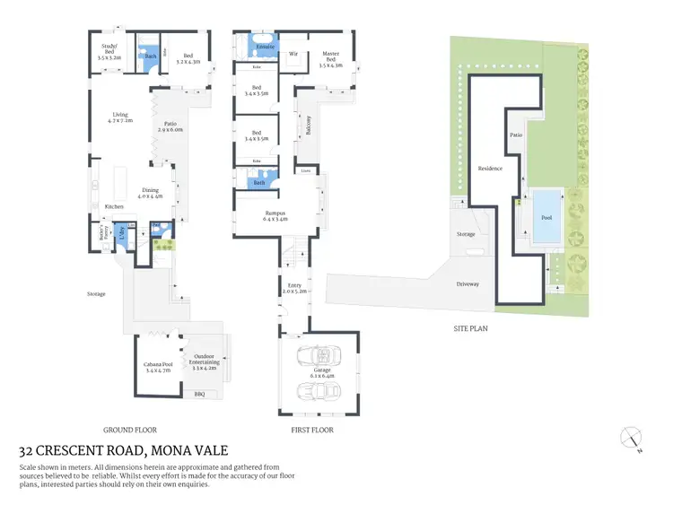 Floorplan of Homely house listing, 32 Crescent Road, Mona Vale NSW 2103