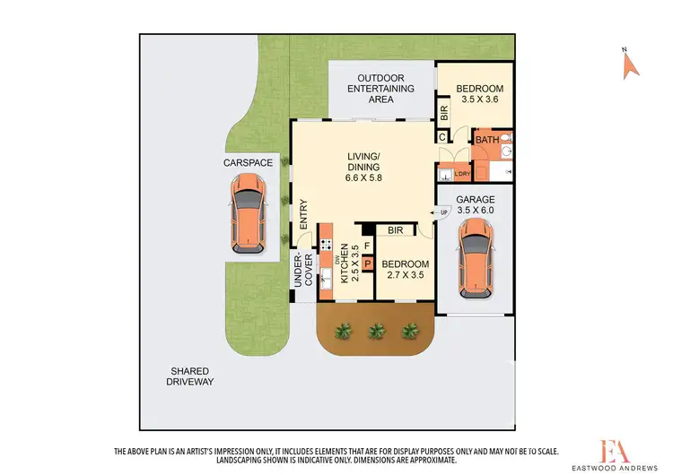 Floorplan of Homely townhouse listing, 23/182-188 Cox Road, Lovely Banks VIC 3213