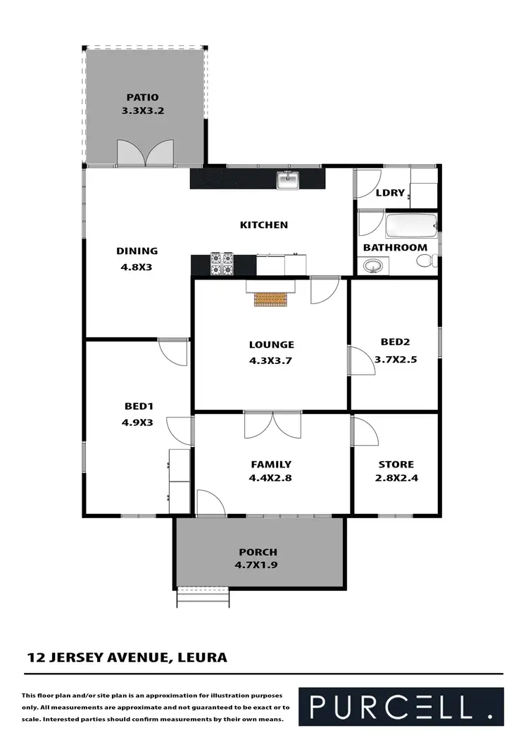 Floorplan of Homely house listing, 12 Jersey Avenue, Leura NSW 2780